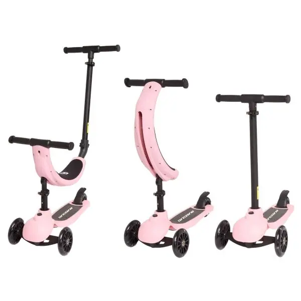 Arcore Arcore SOPHA 3IN1 Детска триколка, розово, размер