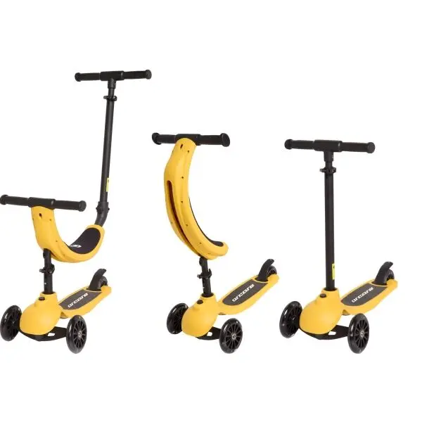 Arcore Arcore SOPHA 3IN1 Детска триколка, жълто, размер