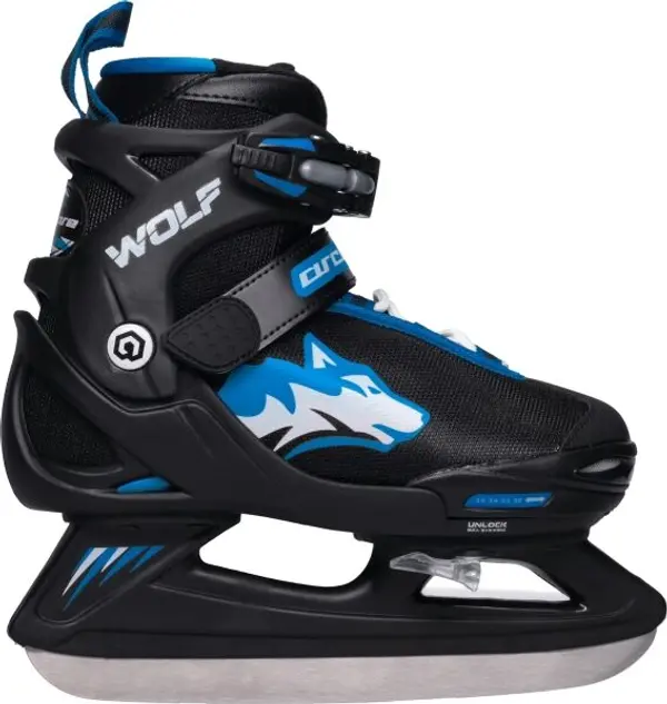 Arcore Arcore WOLF Кънки за лед за момчета, черно, размер