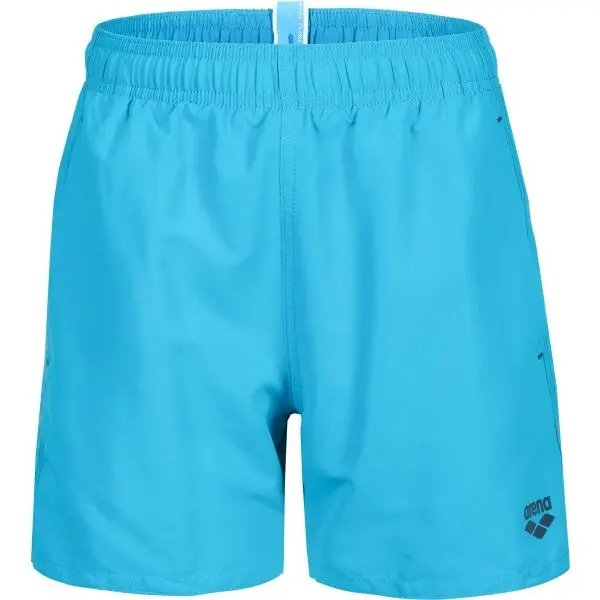 Arena Arena BOYS' BEACH BOXER SOLID R Момчешки плувни шорти, синьо, размер 10-11Y
