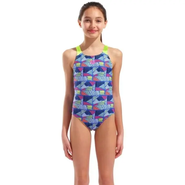 Arena Arena CANDIES SWIMSUIT SWIM PRO BACK L Бански за момичета, микс, размер 10-11Y