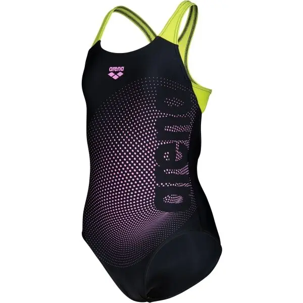 Arena Arena DIM LIGHT SWIMSUIT SWIM PRO BACK L Бански за момичета, черно, размер 10-11Y