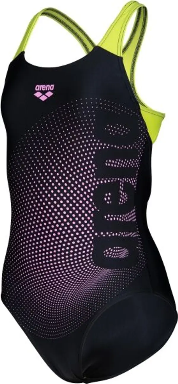 Arena Arena DIM LIGHT SWIMSUIT SWIM PRO BACK L Бански за момичета, черно, размер 8-9 години