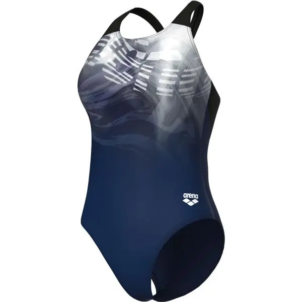 Arena Arena DREAMING SWIMSUIT V BACK Дамски бански, тъмносин, размер