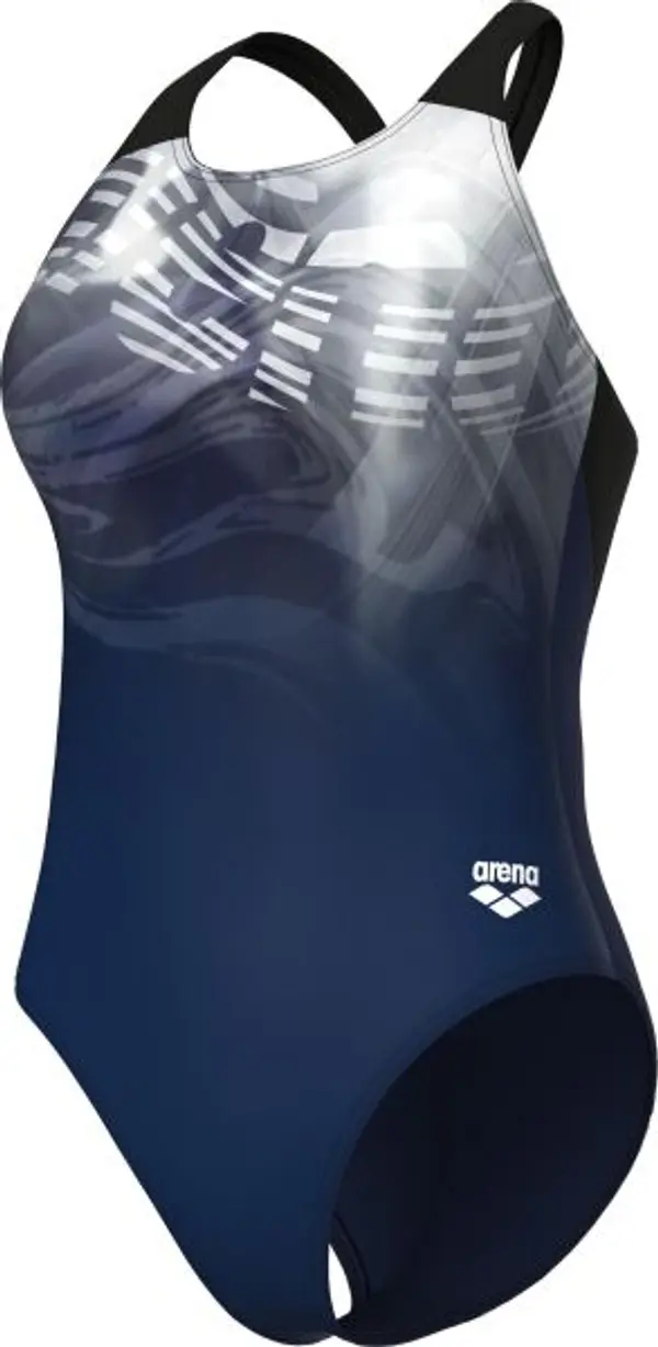 Arena Arena DREAMING SWIMSUIT V BACK Дамски бански, тъмносин, размер