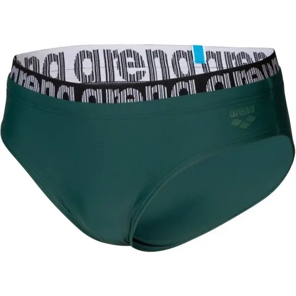 Arena Arena ELASTIC LOGO Мъжки бански, тъмнозелено, размер