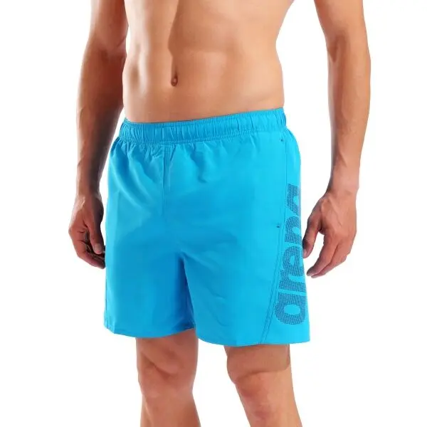 Arena Arena FUNDAMENTALS ARENA LOGO BOXER Мъжки плувни шорти, синьо, размер XXXL