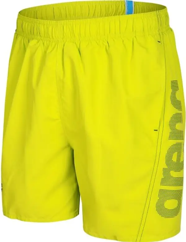 Arena Arena FUNDAMENTALS ARENA LOGO BOXER Мъжки плувни шорти, жълто, размер