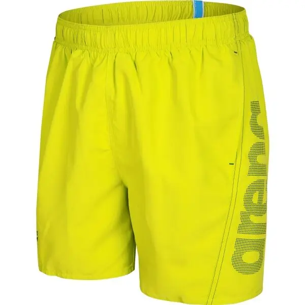 Arena Arena FUNDAMENTALS ARENA LOGO BOXER Мъжки плувни шорти, жълто, размер