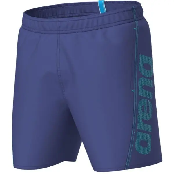 Arena Arena FUNDAMENTALS LOGO BOXER Мъжки спортни шорти, лилаво, размер