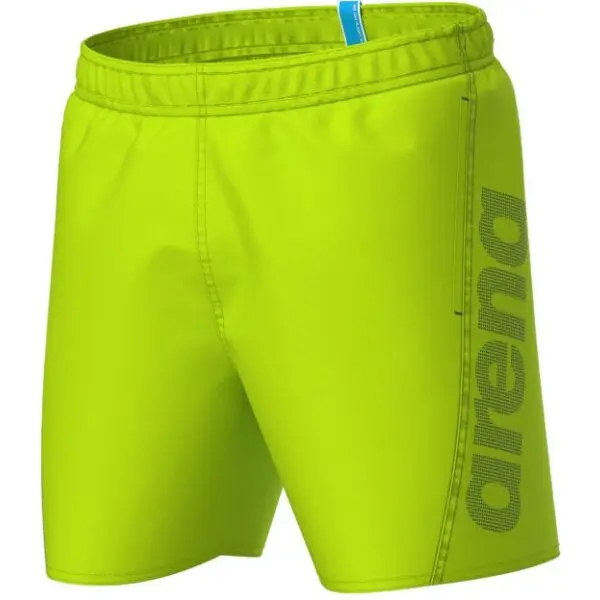 Arena Arena FUNDAMENTALS LOGO BOXER Мъжки спортни шорти, зелено, размер