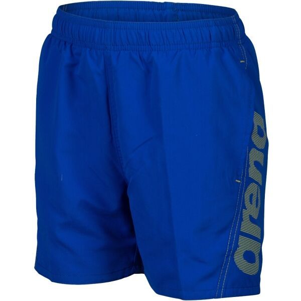 Arena Arena FUNDAMENTALS LOGO JR BOXER Спортни шорти за момчета, синьо, размер
