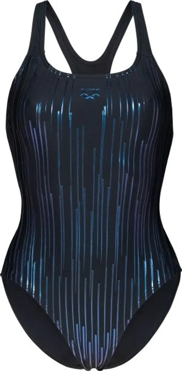 Arena Arena HYACINTH Дамски спортен бански костюм, черно, размер