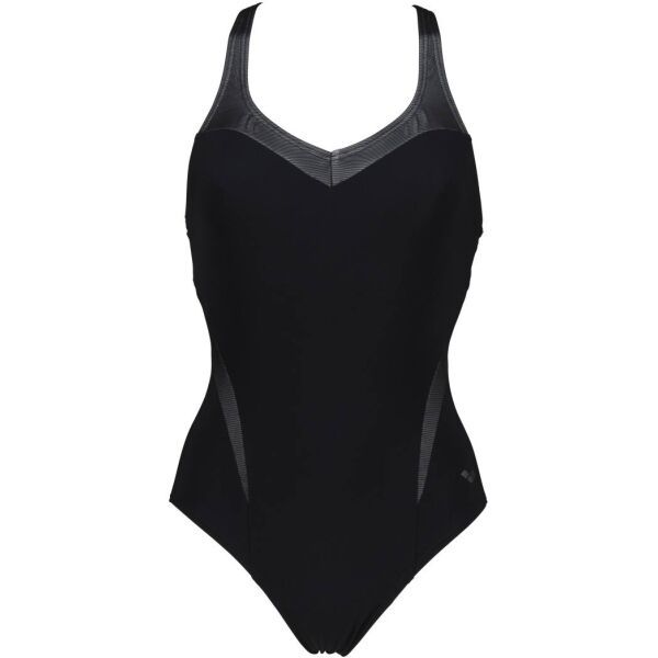 Arena Arena ISABEL LIGHT CROSS BACK ONE PIECE Дамски бански костюм, черно, размер
