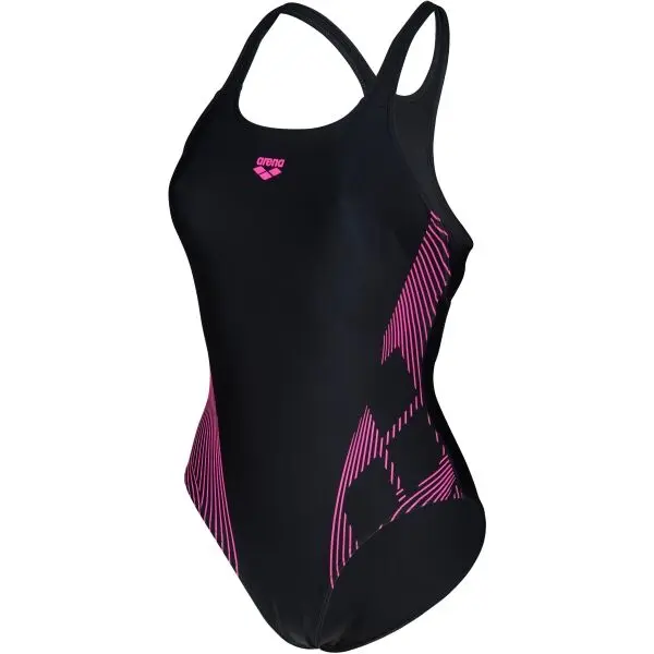 Arena Arena LILY SWIMSUIT SWIM PRO BACK LB Дамски бански, черно, размер