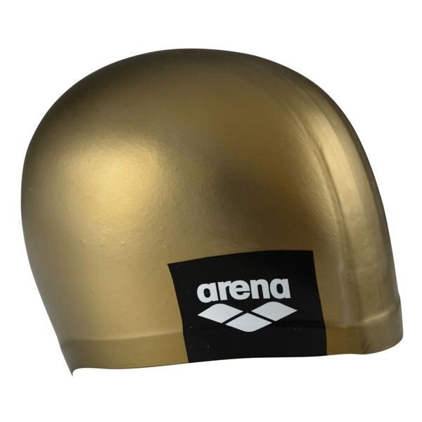 Arena Arena LOGO MOULDED CAP Плувна шапка, златно, размер