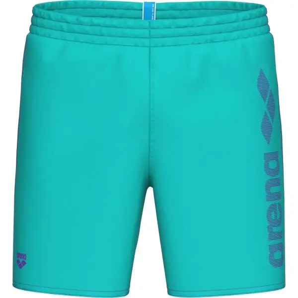 Arena Arena LOGOTYPE BEACH BOXER Мъжки плажни шорти, тюркоазено, размер