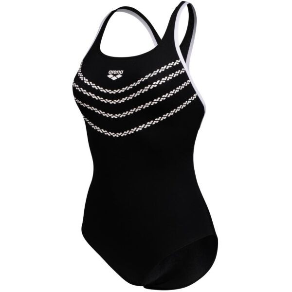 Arena Arena LOSANGE Дамски бански, черно, размер