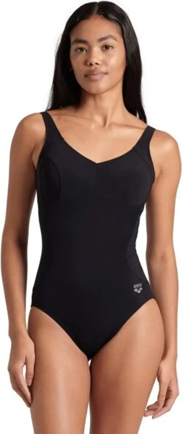 Arena Arena MANUELA Дамски цял бански, черно, размер