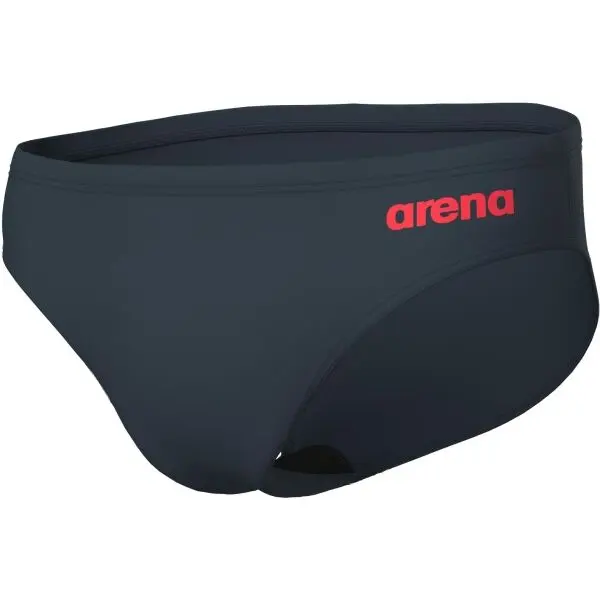 Arena Arena MEN'S TEAM SWIM BRIEFS SOLID Мъжки бански, тъмносиво, размер