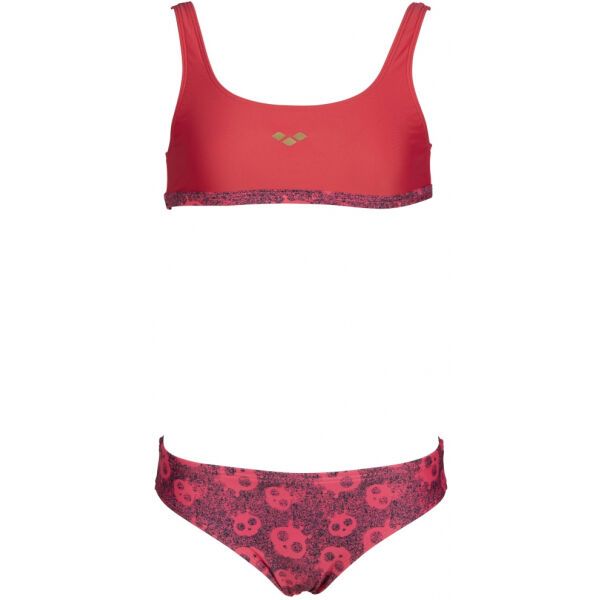 Arena Arena MERYL JR TOP TWO PIECES Бански костюм от две части за момичета, розово, размер