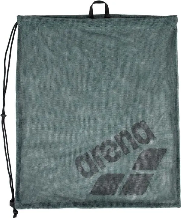 Arena Arena ONE GO MESH BAG Спортна мешка, тъмнозелено, размер