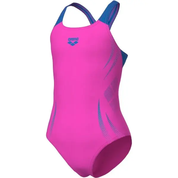 Arena Arena POSEIDONIA Спортни бански, розово, размер 10-11Y