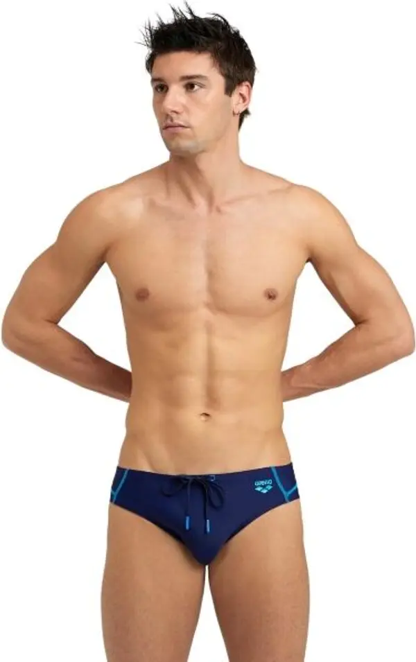 Arena Arena PRO FILE Мъжки бански-слип, тъмносин, размер