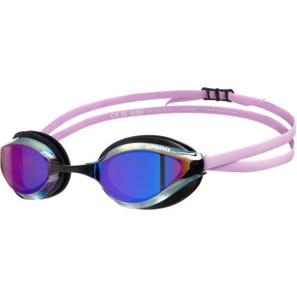 Arena Arena PYTHON MIRROR Състезателни очила за плуване, розово, размер
