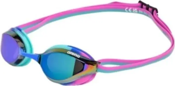 Arena Arena PYTHON MIRROR Състезателни плувни очила, розово, размер