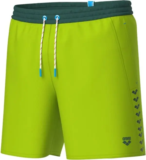 Arena Arena TEAM STRIPE Мъжки бански, зелено, размер