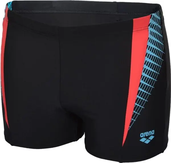 Arena Arena THREEFOLD Мъжки бански тип боксерки, черно, размер