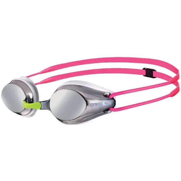 Arena Arena TRACKS Младежки плувни очила, розово, размер
