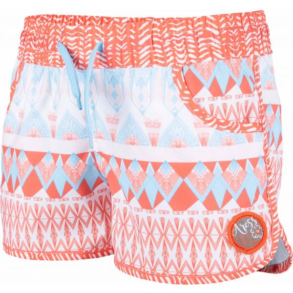 Aress Aress OPAL JNR CORAL Шорти за момичета, оранжево, размер