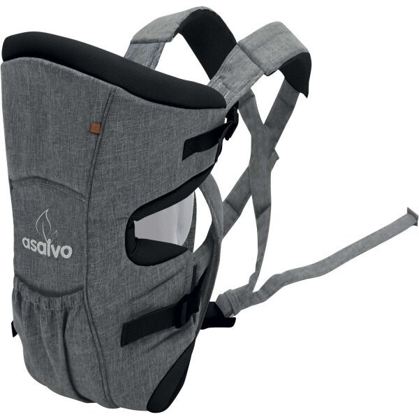ASALVO ASALVO CHILD CARRIER Кенгуру за бебета, тъмносиво, размер