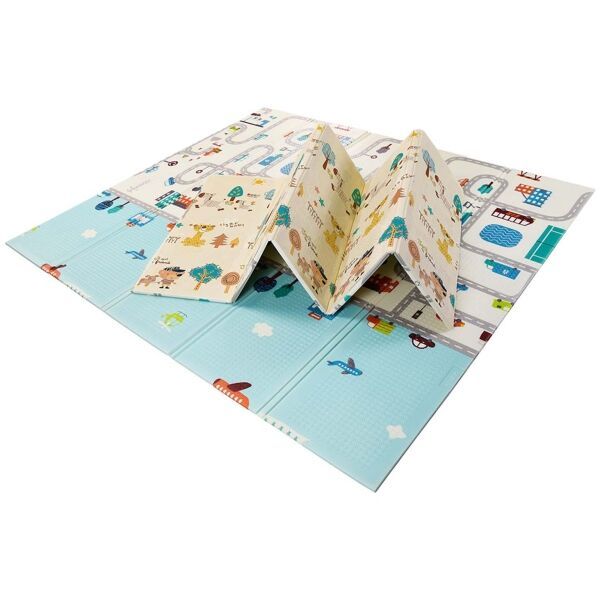 ASALVO ASALVO PLAY MAT XL 120*180 cm Разгъваща  XL  подложка за игра, микс, размер