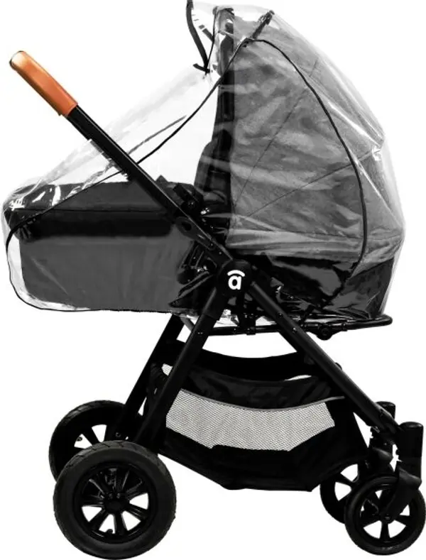 ASALVO ASALVO UNI Дъждобран за детско столче, прозрачно, размер