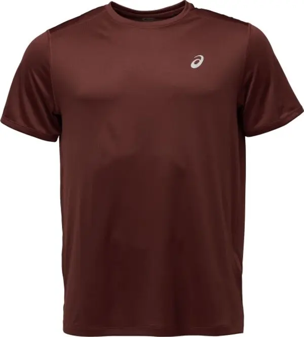 ASICS ASICS ASICS CORE SS TOP Мъжка тениска за бягане, винен, размер