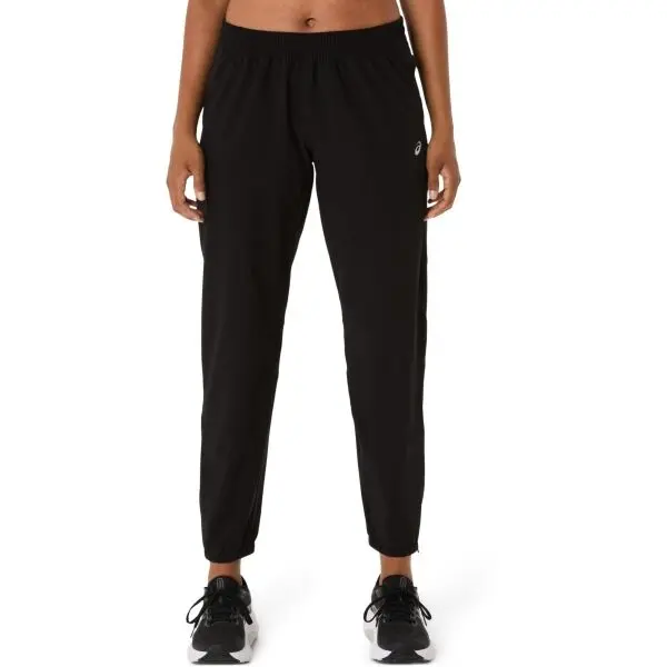 ASICS ASICS ASICS CORE WOVEN PANT W Дамски спортни панталони, черно, размер