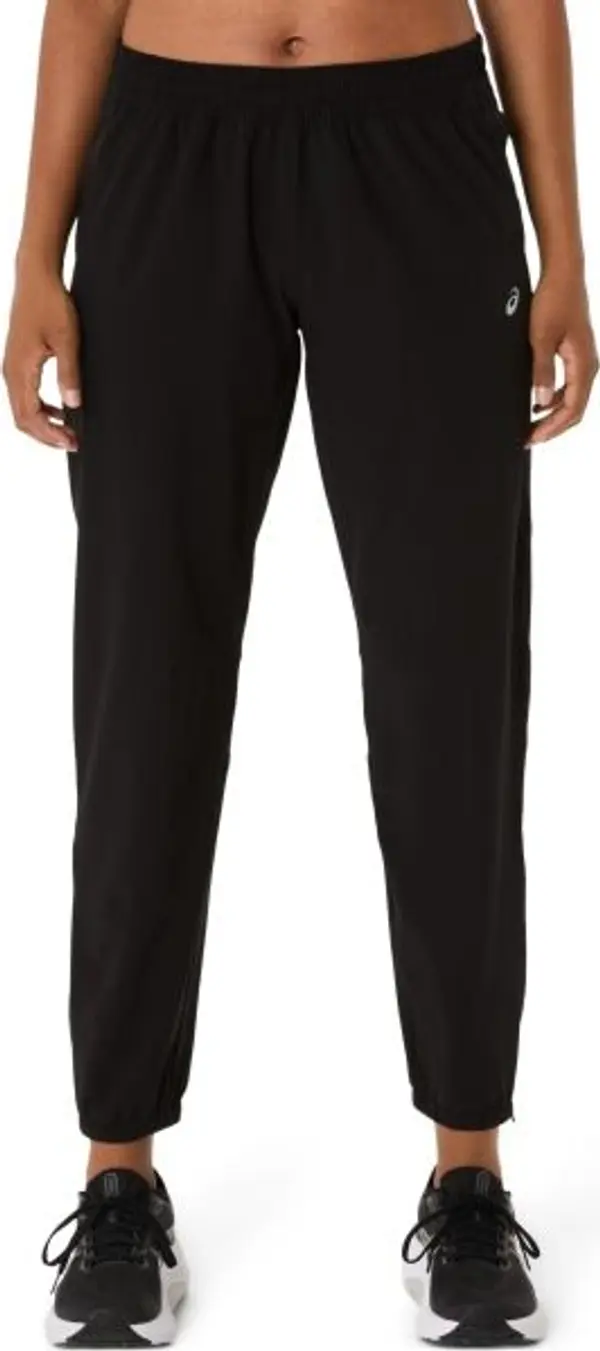 ASICS ASICS ASICS CORE WOVEN PANT W Дамски спортни панталони, черно, размер