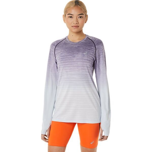 ASICS ASICS SEAMLESS LS TOP Дамска тениска, лилаво, размер M