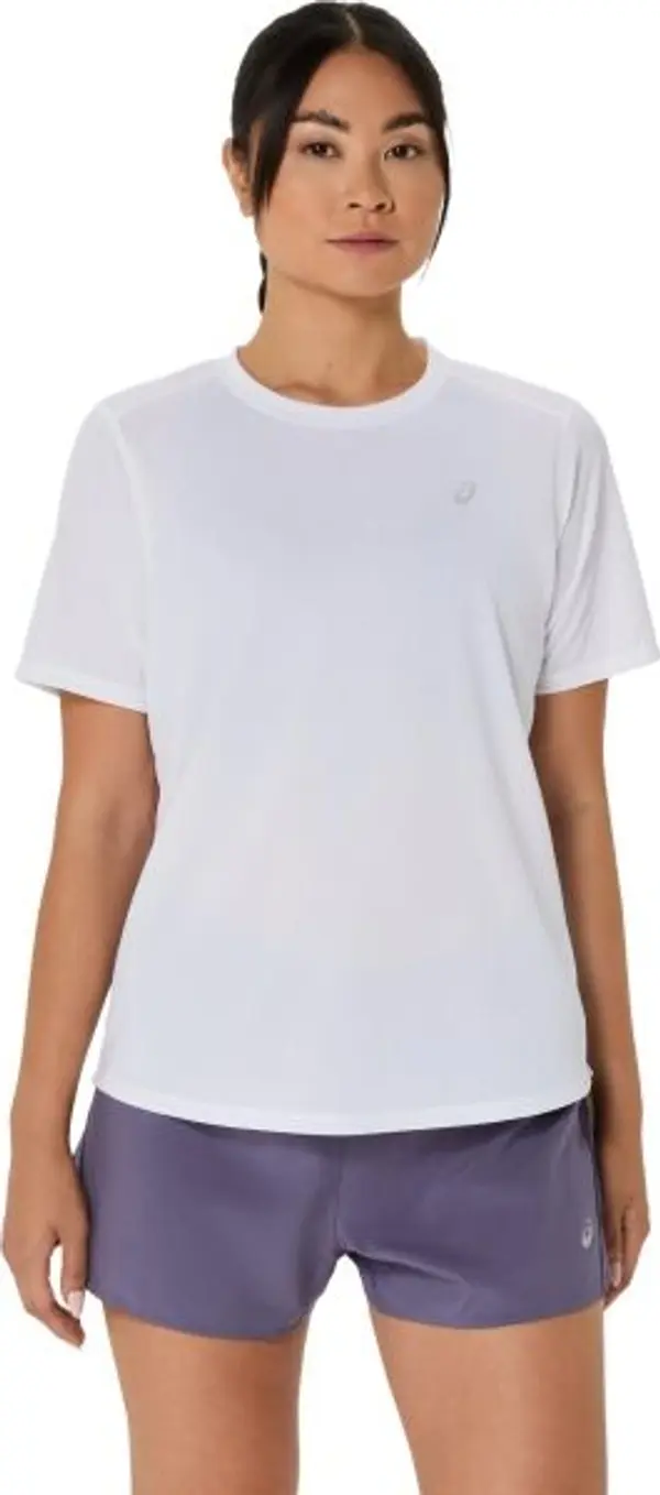 ASICS ASICS CORE SS TOP Дамска блуза за бягане, бяло, размер