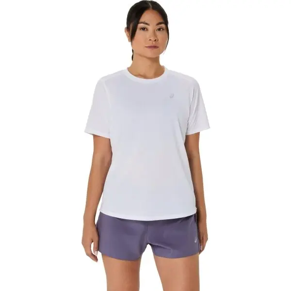 ASICS ASICS CORE SS TOP Дамска блуза за бягане, бяло, размер