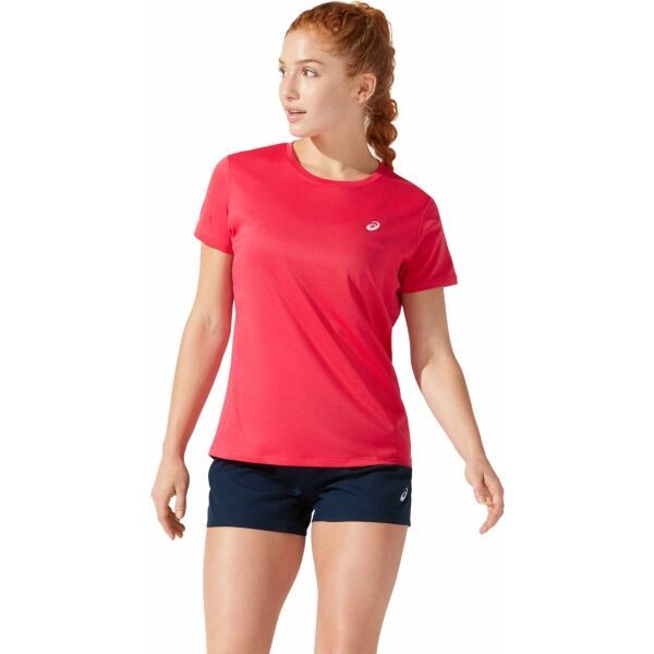 ASICS ASICS CORE SS TOP Дамска блуза за бягане, розово, размер