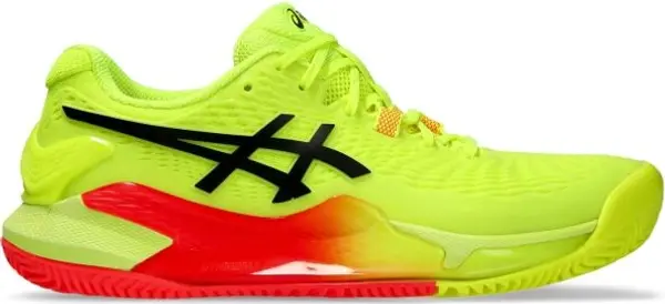 ASICS ASICS GEL-RESOLUTION 9 CLAY PARIS W Дамски обувки за тенис, светлоотразителен неон, размер 37