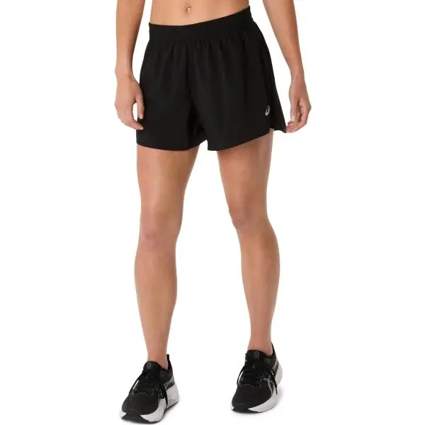 ASICS ASICS ICON 4IN Дамски шорти за бягане, черно, размер