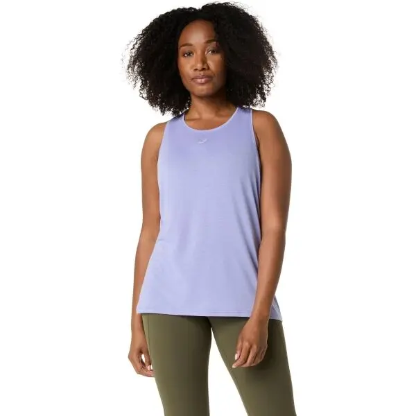 ASICS ASICS NAGINO RUN ADJUSTABLE TANK Дамски потник за бягане, лилаво, размер