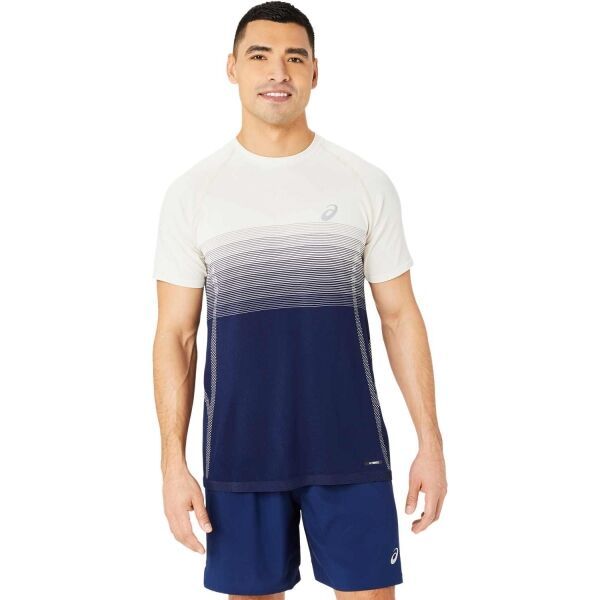 ASICS ASICS SEAMLESS TOP Мъжка спортна тениска, бяло, размер