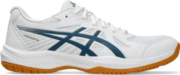 ASICS ASICS UPCOURT 6 Мъжки обувки за зала, бяло, размер 44.5
