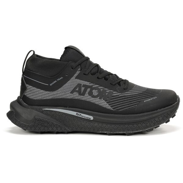 ATOM ATOM SHARK TRAIL BLAST-TEX Мъжки обувки за трейл бягане, черно, размер